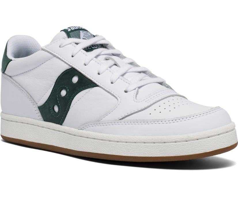 Saucony Jazz Court Women's Originals White / Green | AU 048CTVE